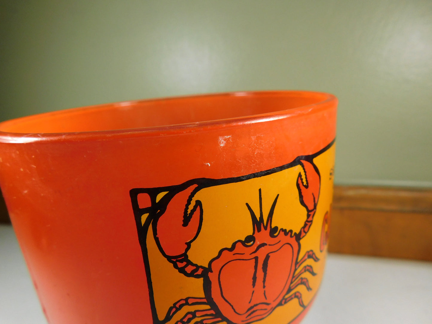 Vintage Large Chalice Mug Sign of the Crab Cancer June 22 - July 22