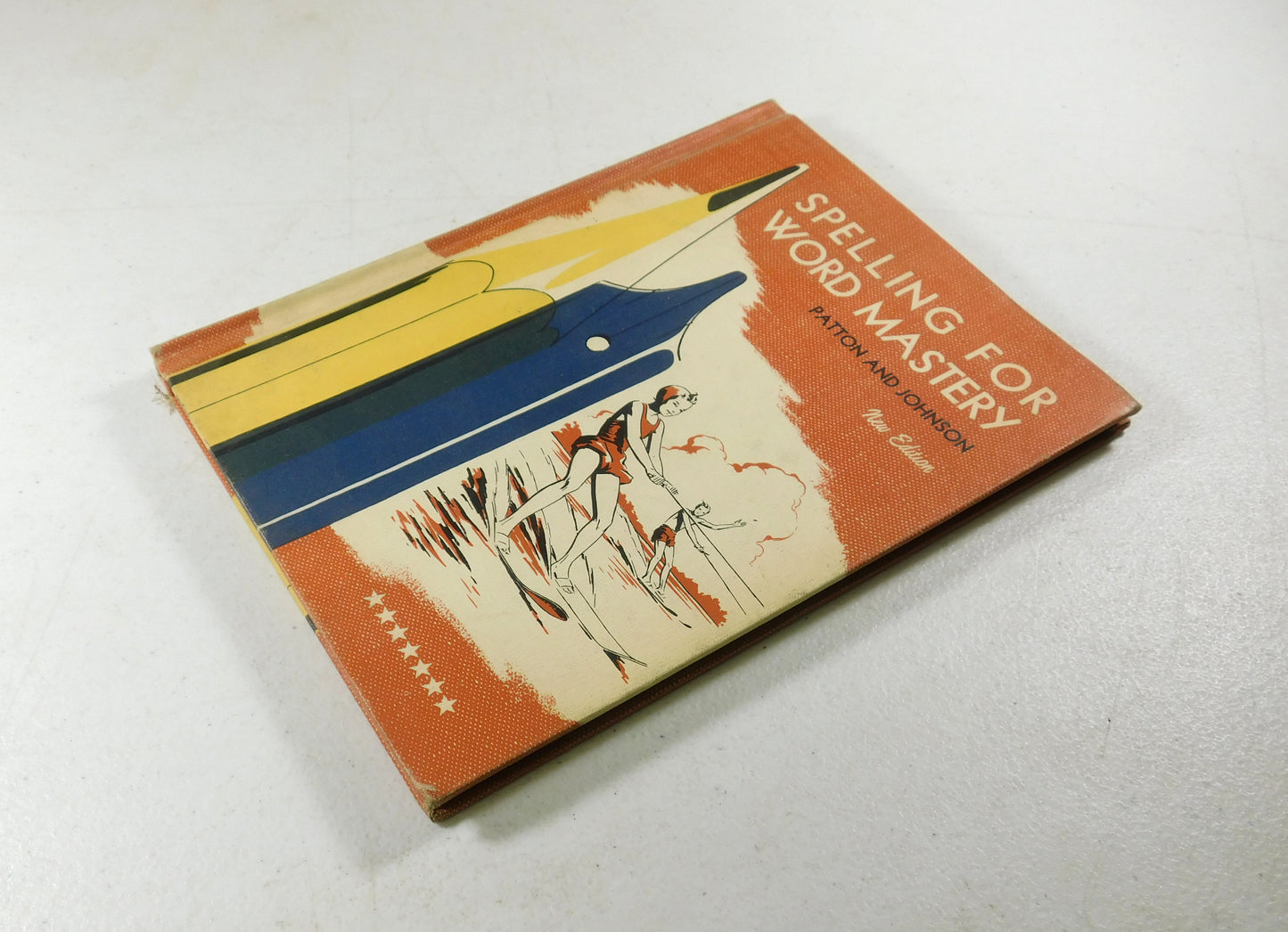 Vintage 1959 Spelling for Word Mastery Book Patton and Johnson