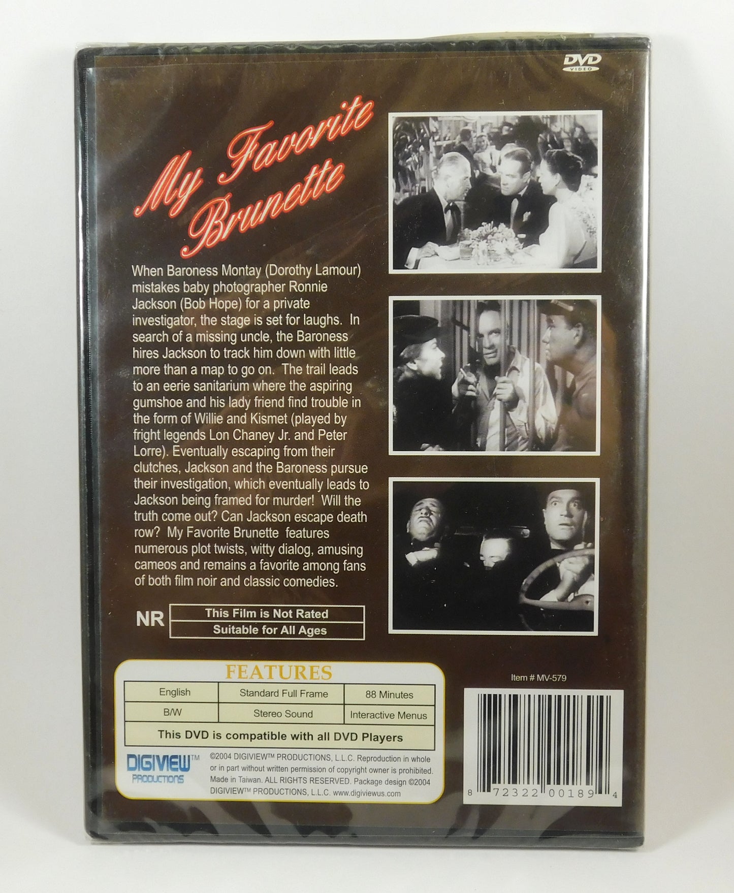 My Favorite Brunette (DVD, 2006)