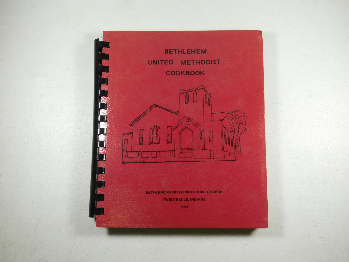 Vintage 1981 Bethlehem United Methodist Cookbook