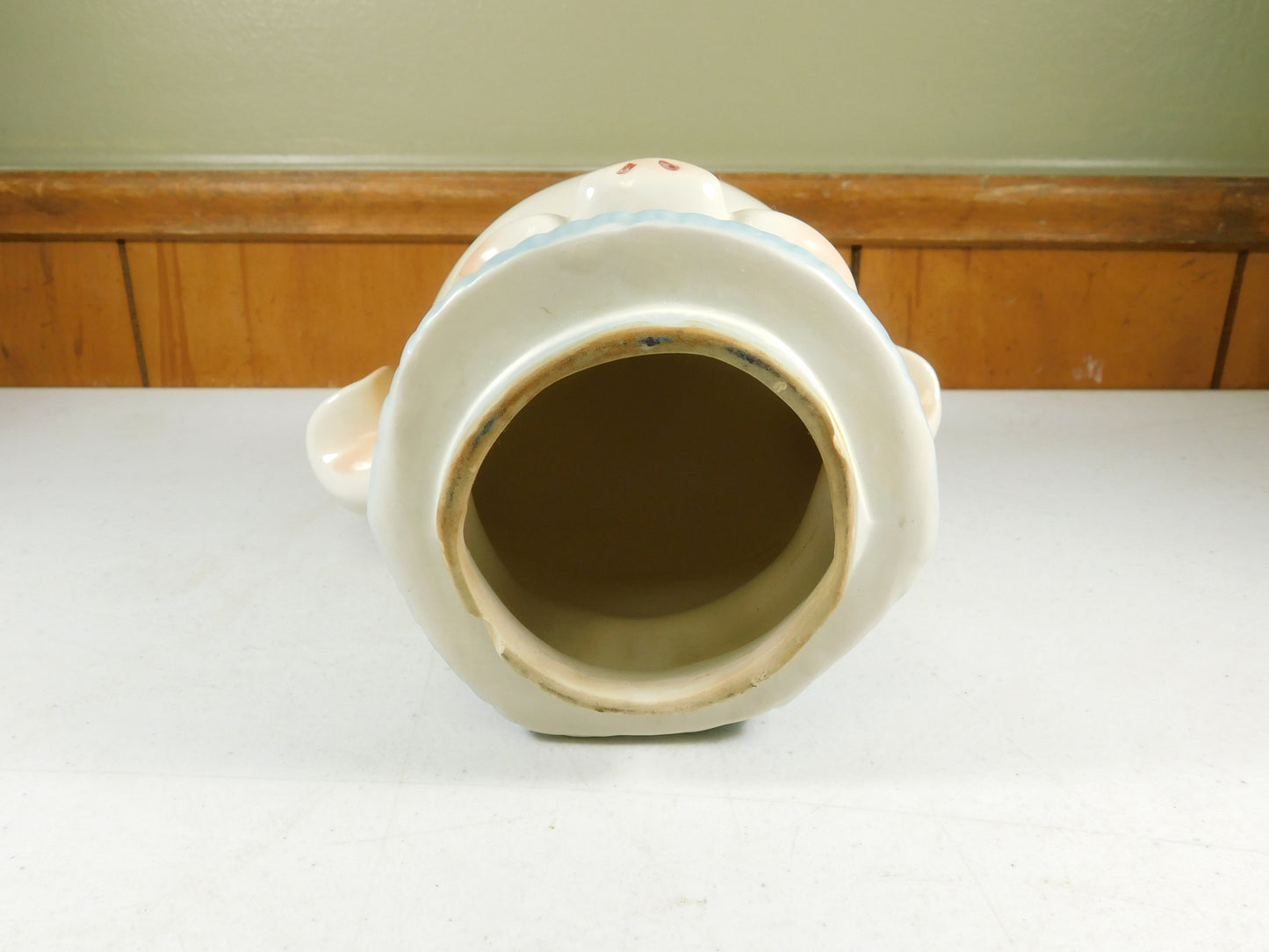 Vintage Regal China Diaper Pin Pig Cookie Jar Replacement Head Only