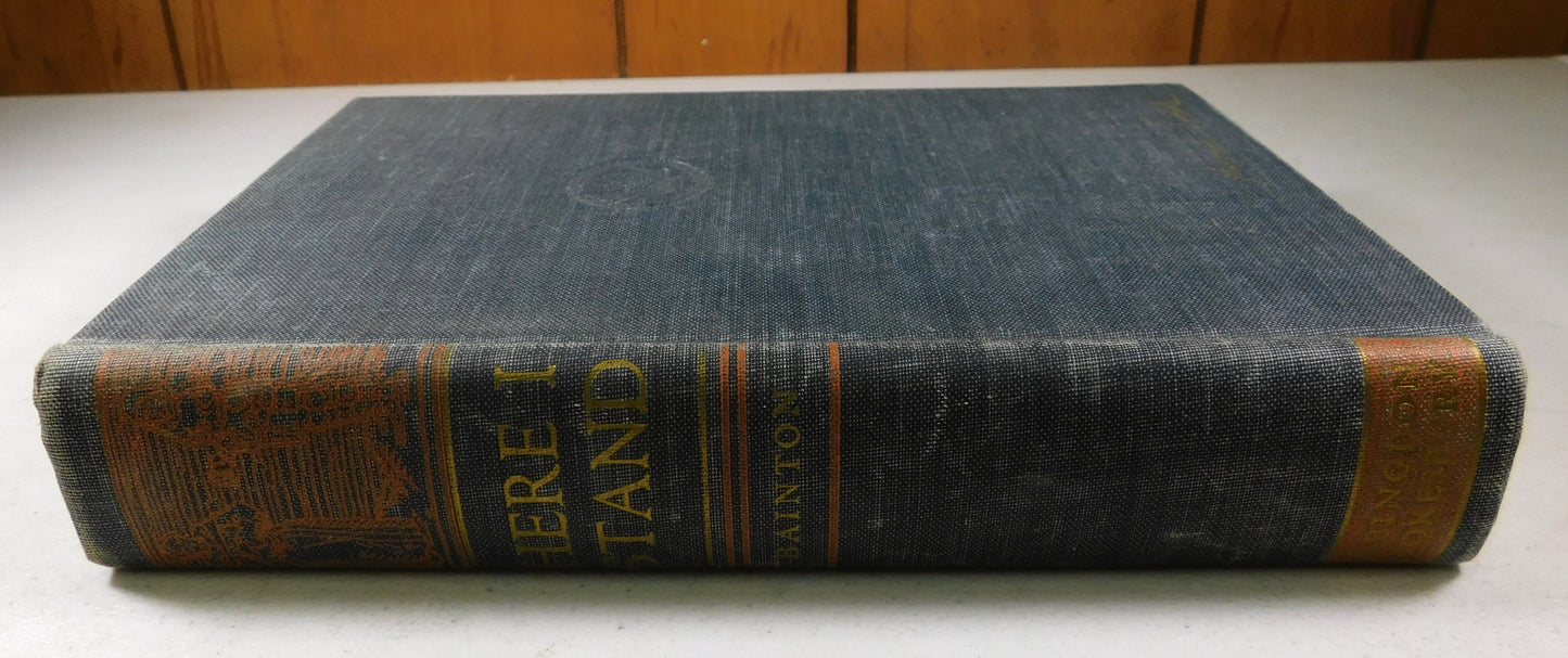 Vintage 1950 Here I Stand: A Life of Martin Luther by Roland H. Bainton Book