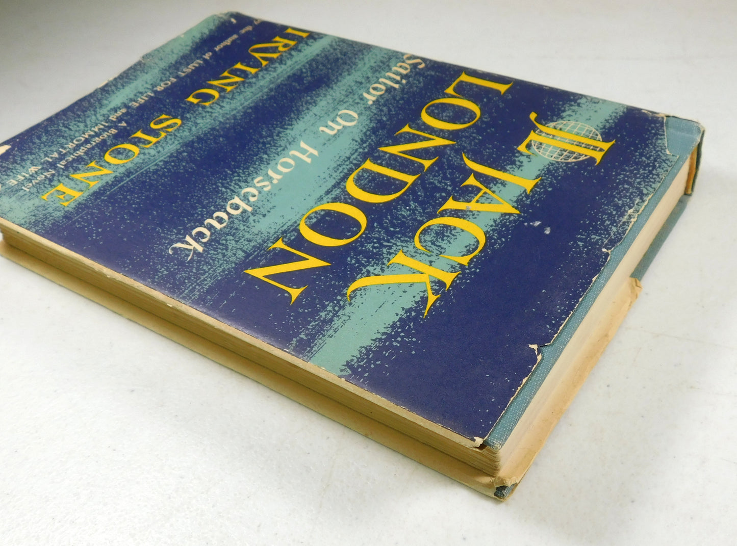 Jack London Sailor on Horseback by Irving Stone Vintage 1938 Book