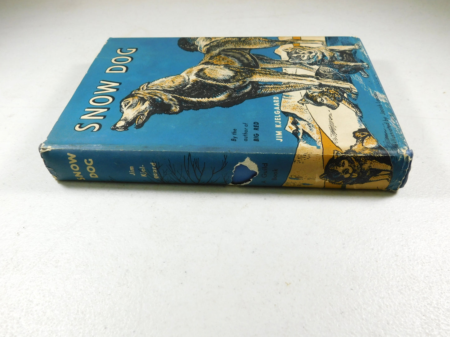 Vintage 1948 Snow Dog By Jim Kjelgaard Hardcover Book