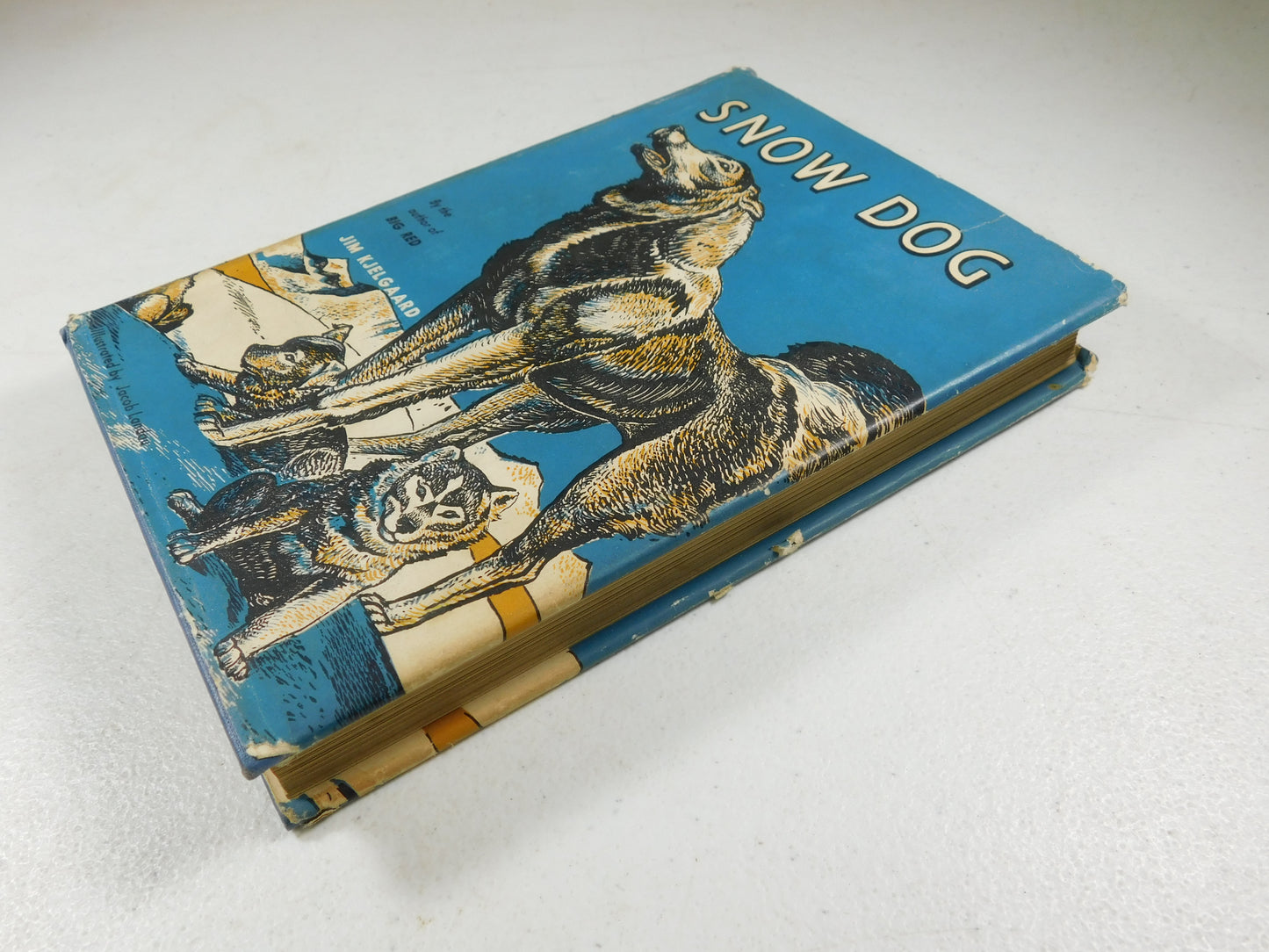 Vintage 1948 Snow Dog By Jim Kjelgaard Hardcover Book