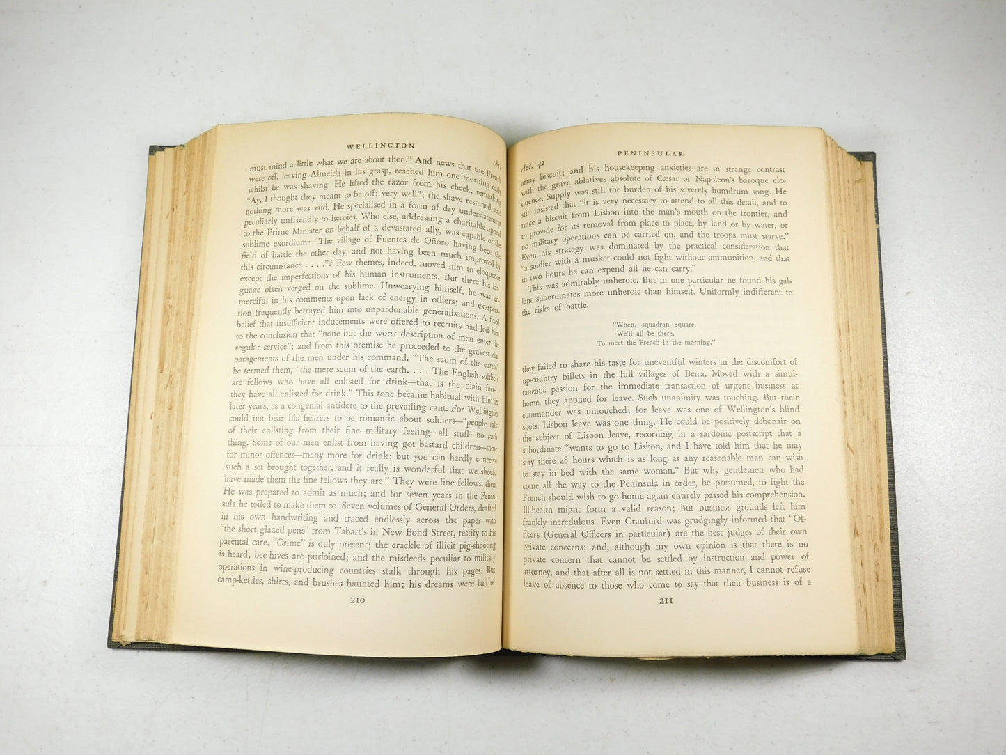 Vintage 1931 Wellington by Philip Guedalla Hardcover Book