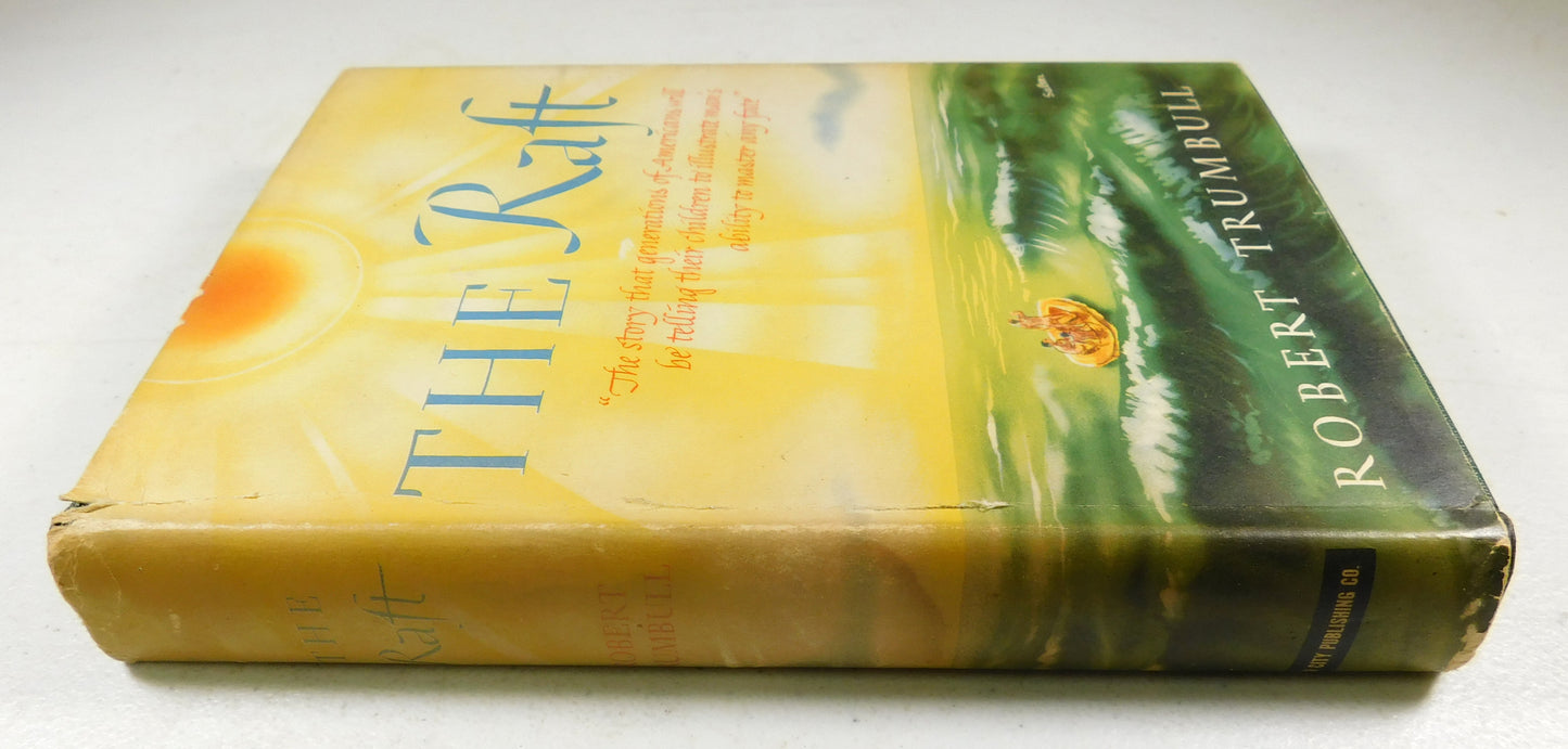 Vintage 1942 The Raft by Robert Trumbull Hardcover Book