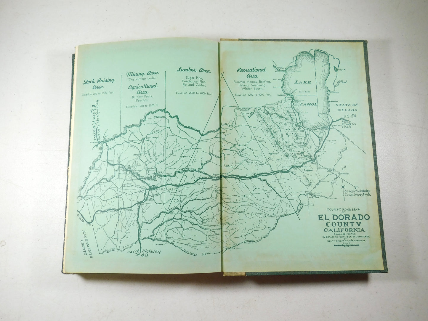 Vintage 1948 Overland to California by WM. G. Johnston