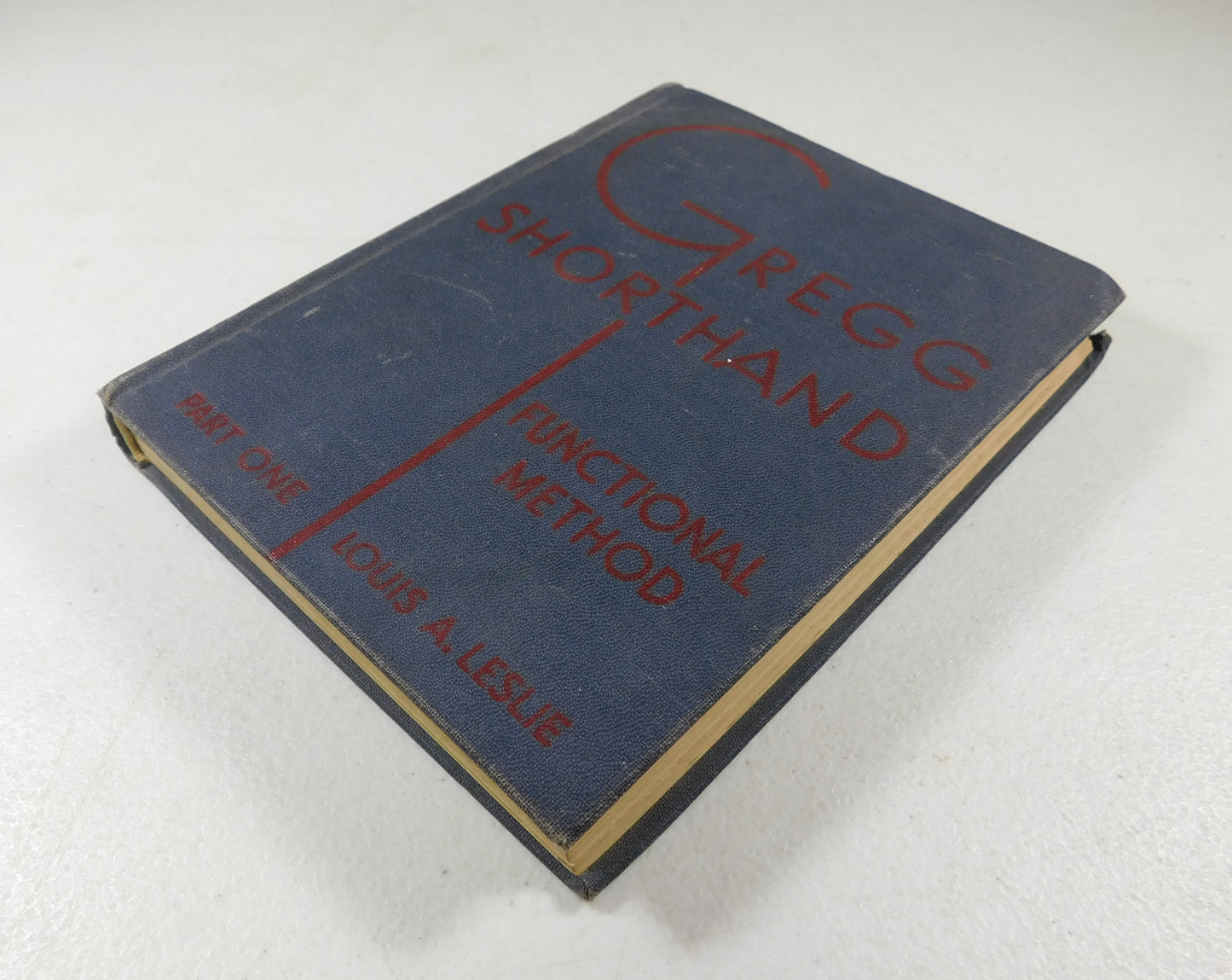 Vintage Gregg Shorthand Functionl Method Part One by Louis A. Leslie