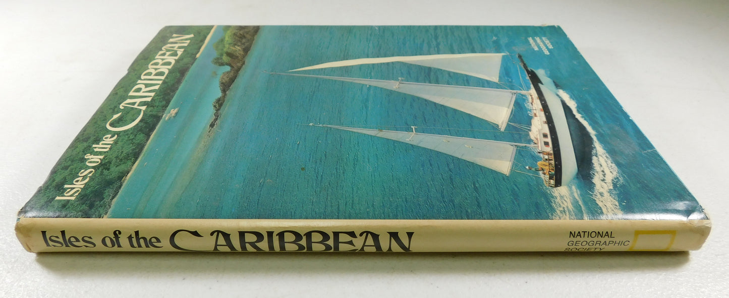 Vintage 1980 Isles of the Caribbean National Geographic Book