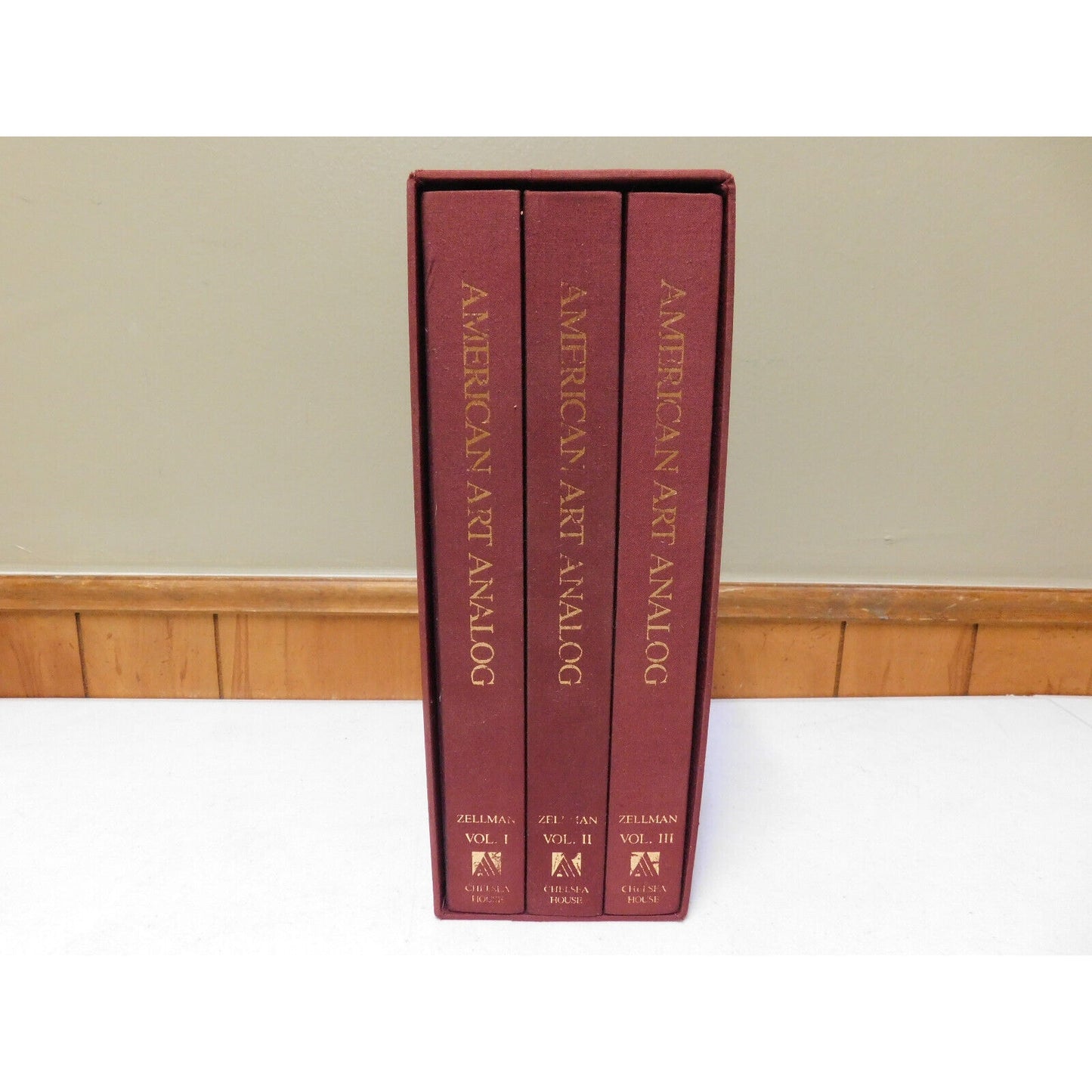 American Art Analog Volumes I, II, III 1700-1930 Book Set