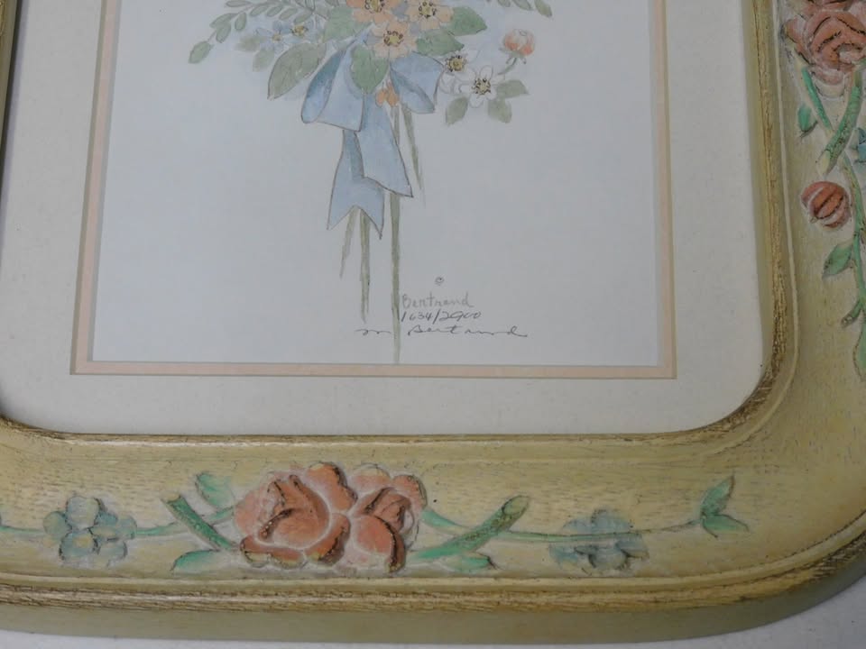 Bertrand Framed Signed and Numbered Print 1634/2900