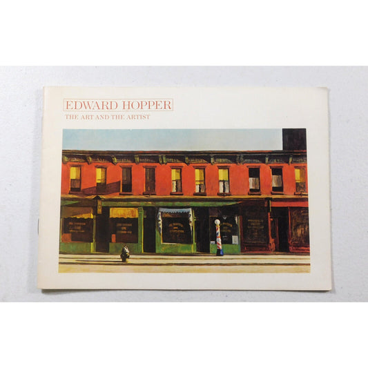 Edward Hopper: The Art and The Artist Brochure Booklet