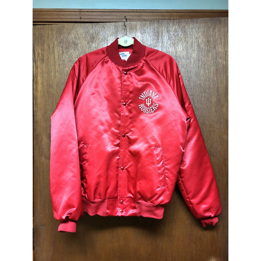 Vintage IU Indiana University Red Chalk Line Jacket Medium