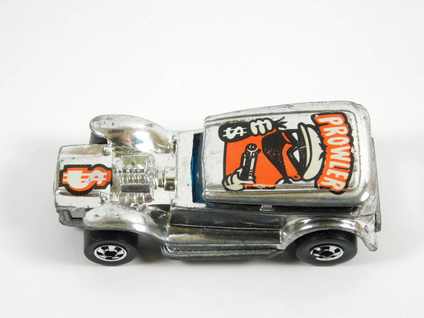 Vintage 1969 Hot Wheels Prowler Silver/Chrome