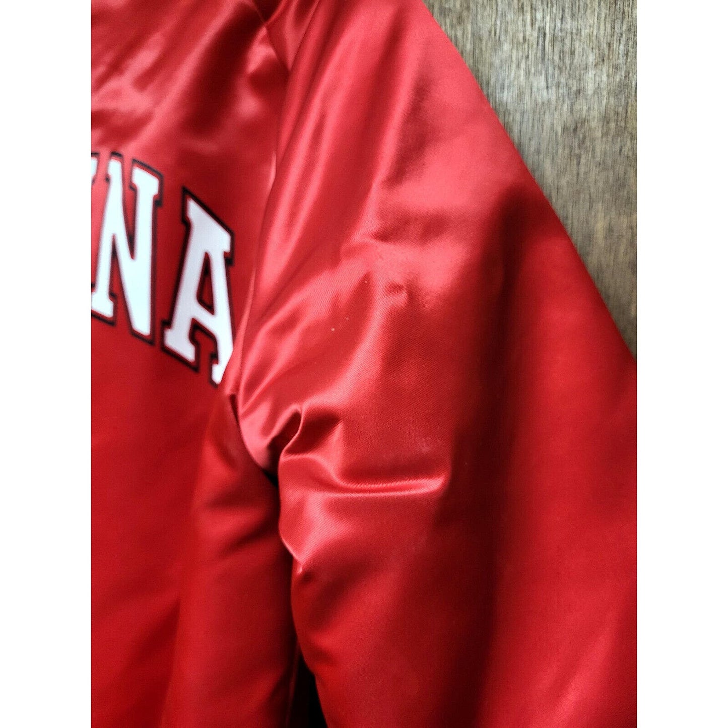 Vintage IU Indiana University Red Chalk Line Jacket Medium