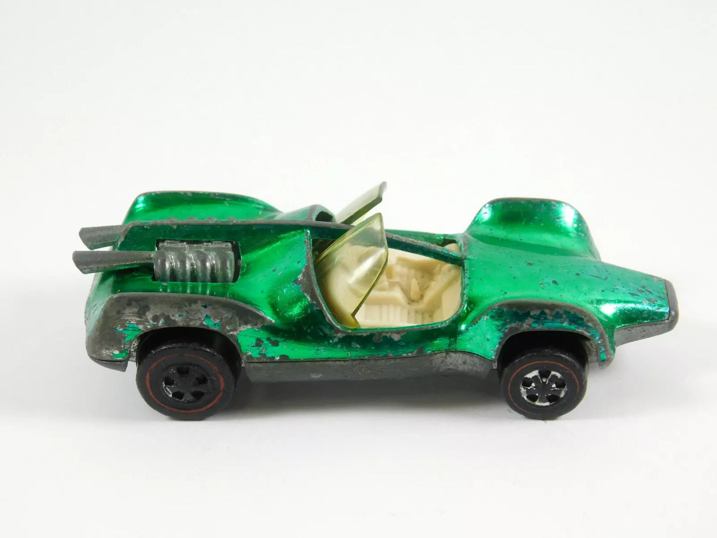 Vintage 1969 Hot Wheels Redline Mantis Green