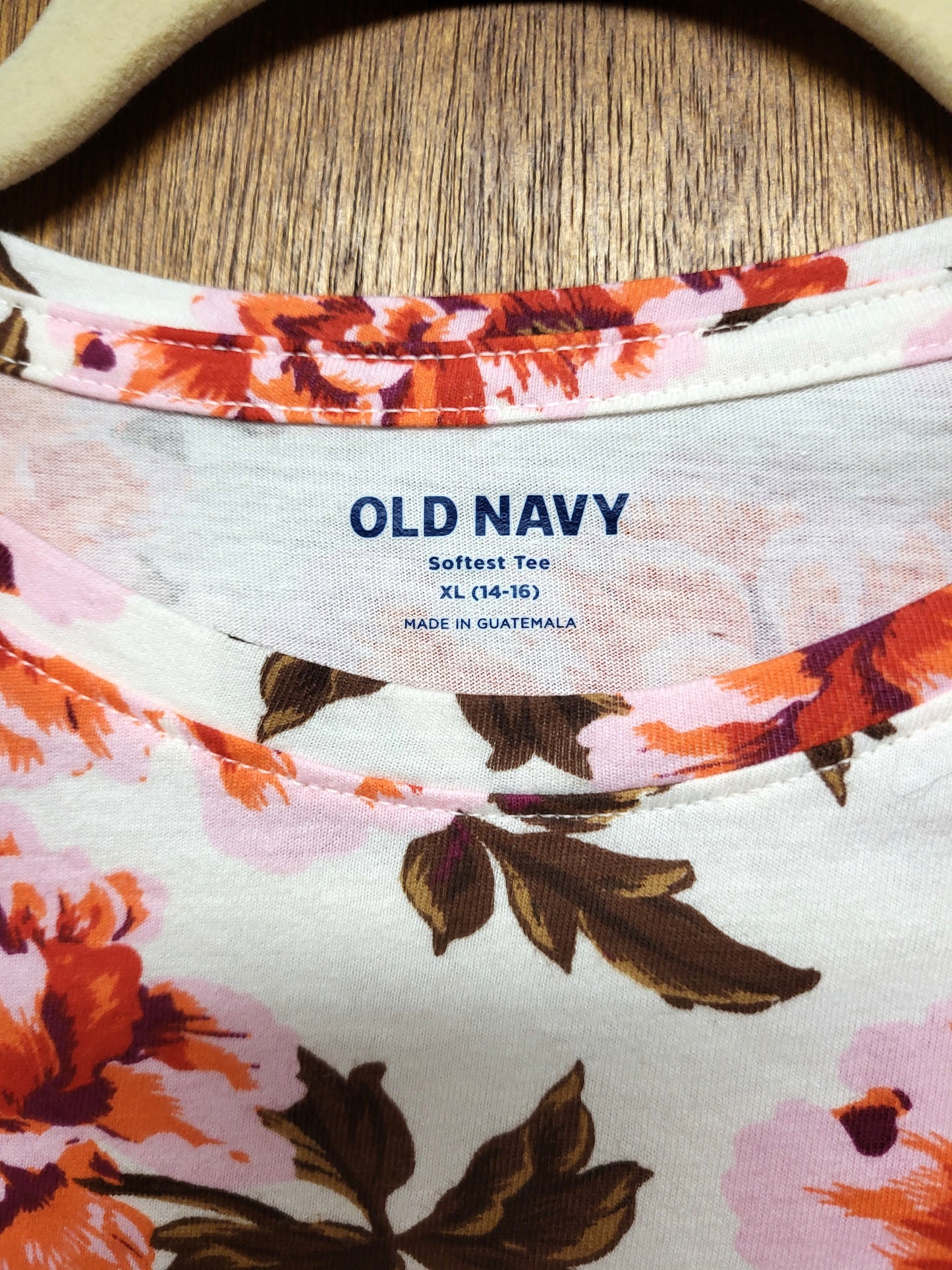 Old Navy Girls Long Sleeve Floral Shirt New