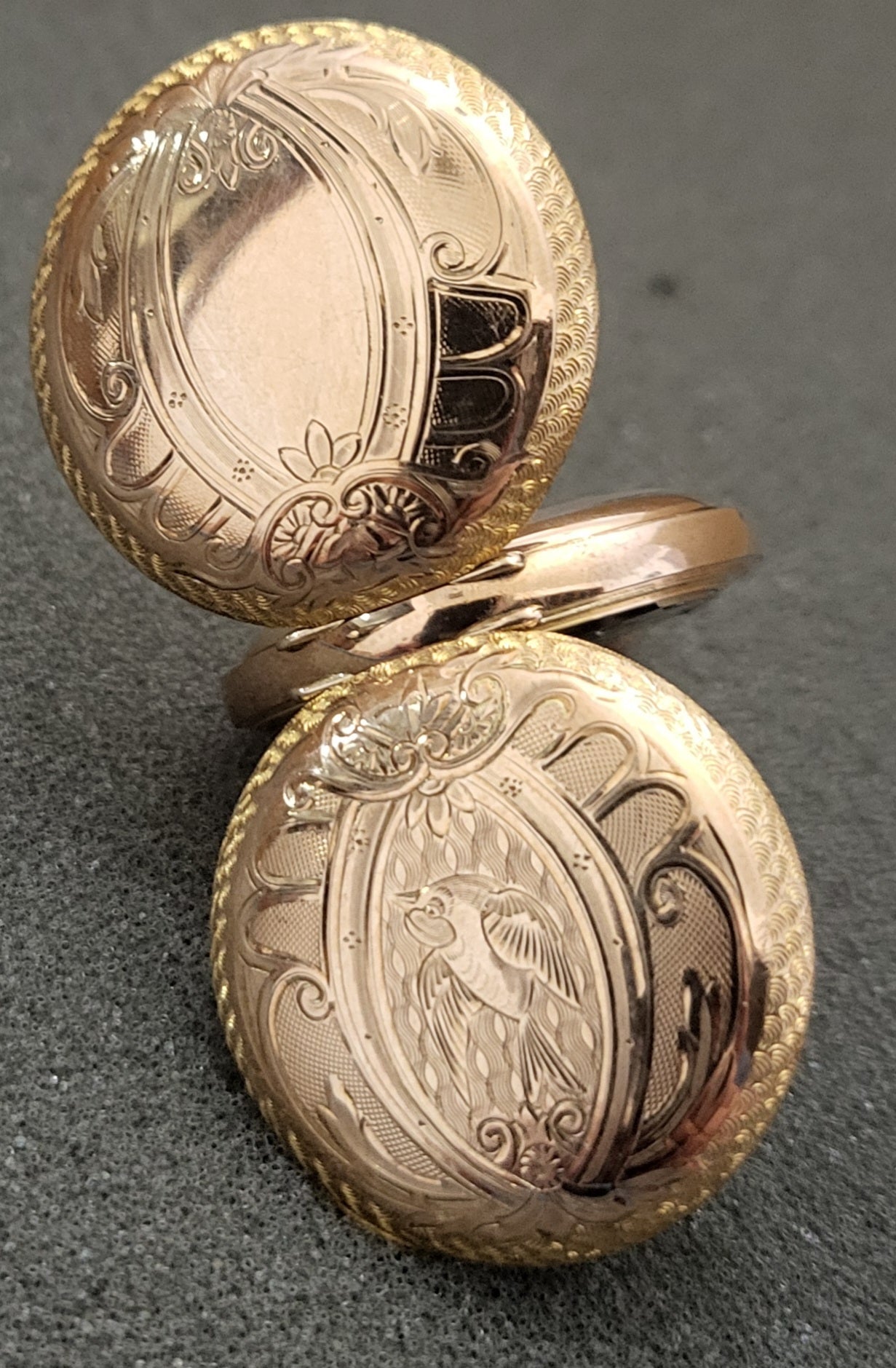Vintage Hampden Molly Stark Pocket Watch