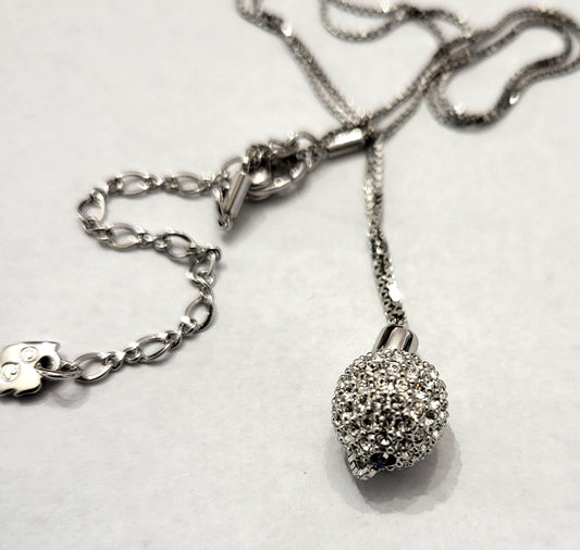 Swarovski Crystal Ball Necklace