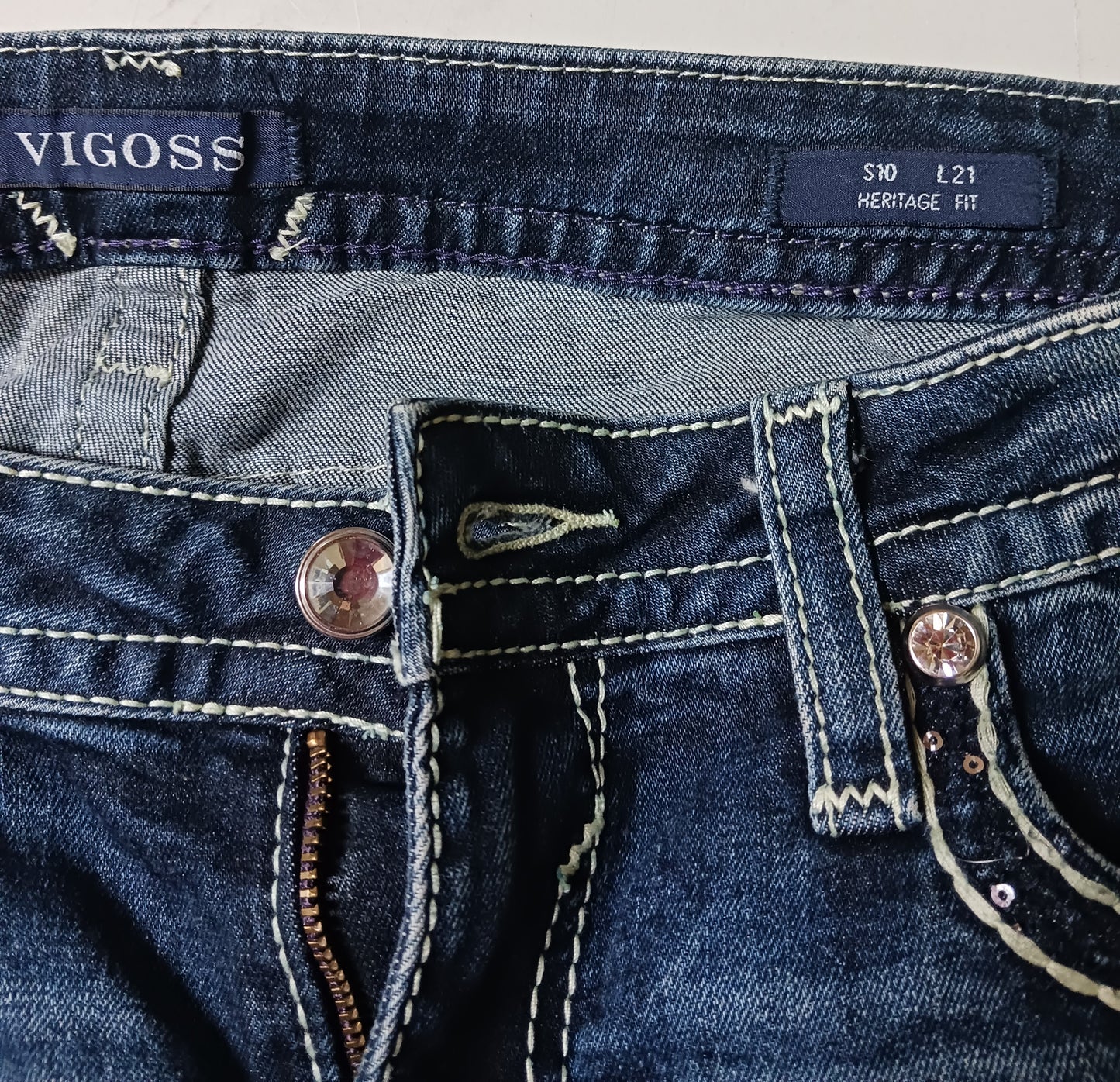 Vigoss Heritage Fit Capri Jeans Size 10