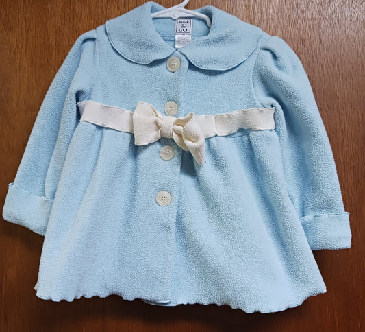 Mack & Co Toddler Girl Fleece Coat Jacket 2T