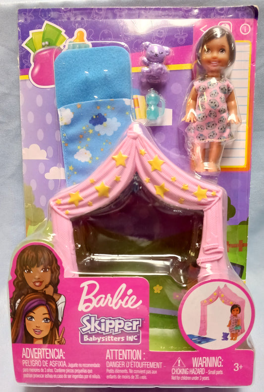 Barbie Skipper Babysitters Inc Tent Play Set