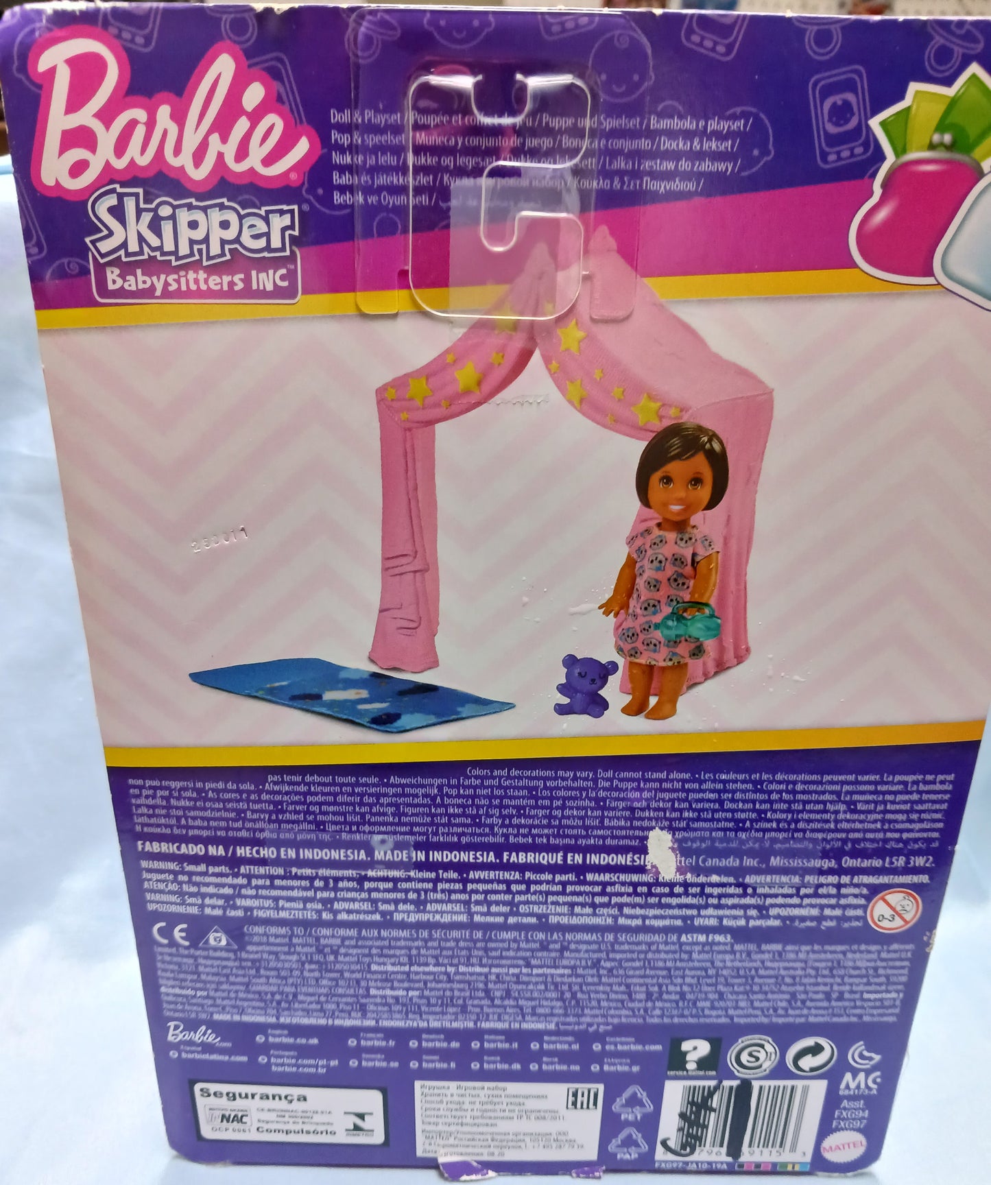 Barbie Skipper Babysitters Inc Tent Play Set