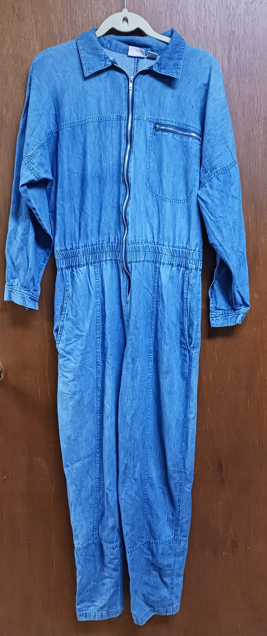 Vintage Avon Fashions Denim Jumpsuit Size 9/10
