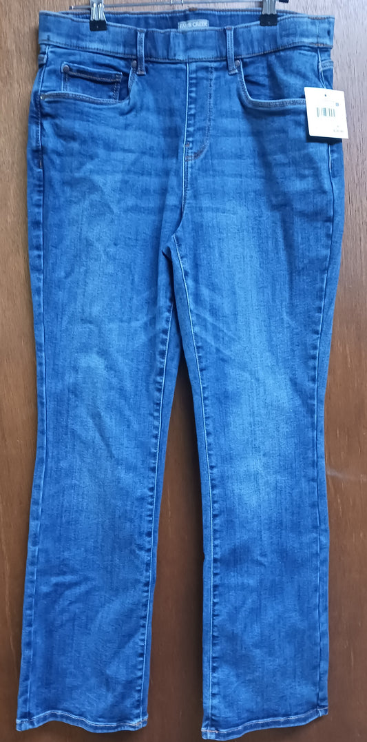 Falls Creek Pull On Bootcut Jeans Size Med. New
