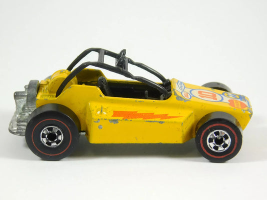 Vintage 1975 Hot Wheels Redline Rock Buster Yellow