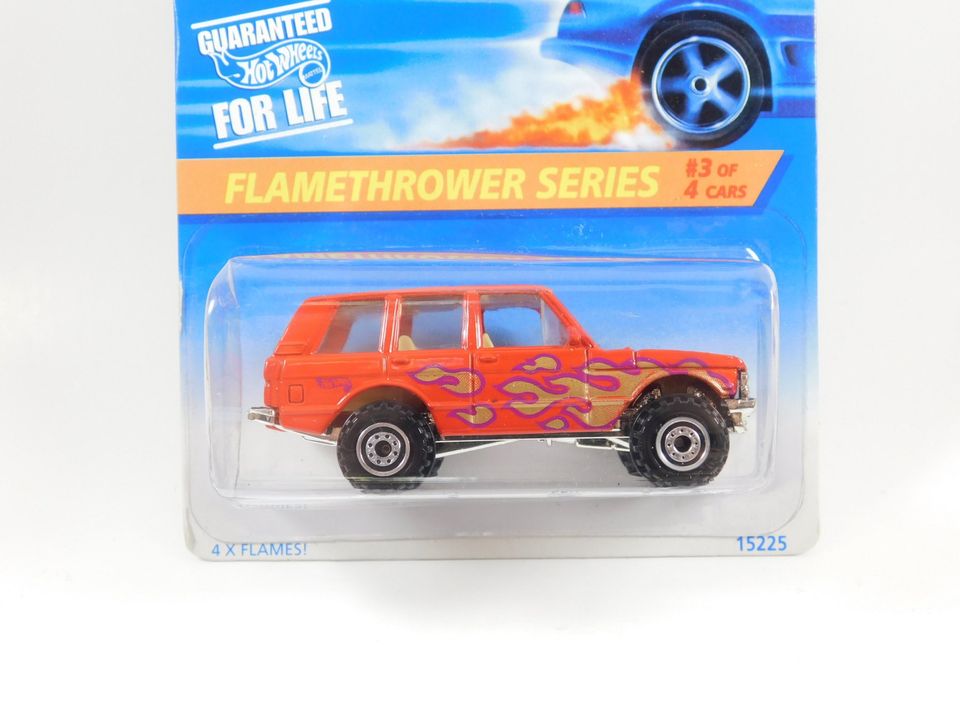 Hot Wheels Range Rover Flamethrower Series #3