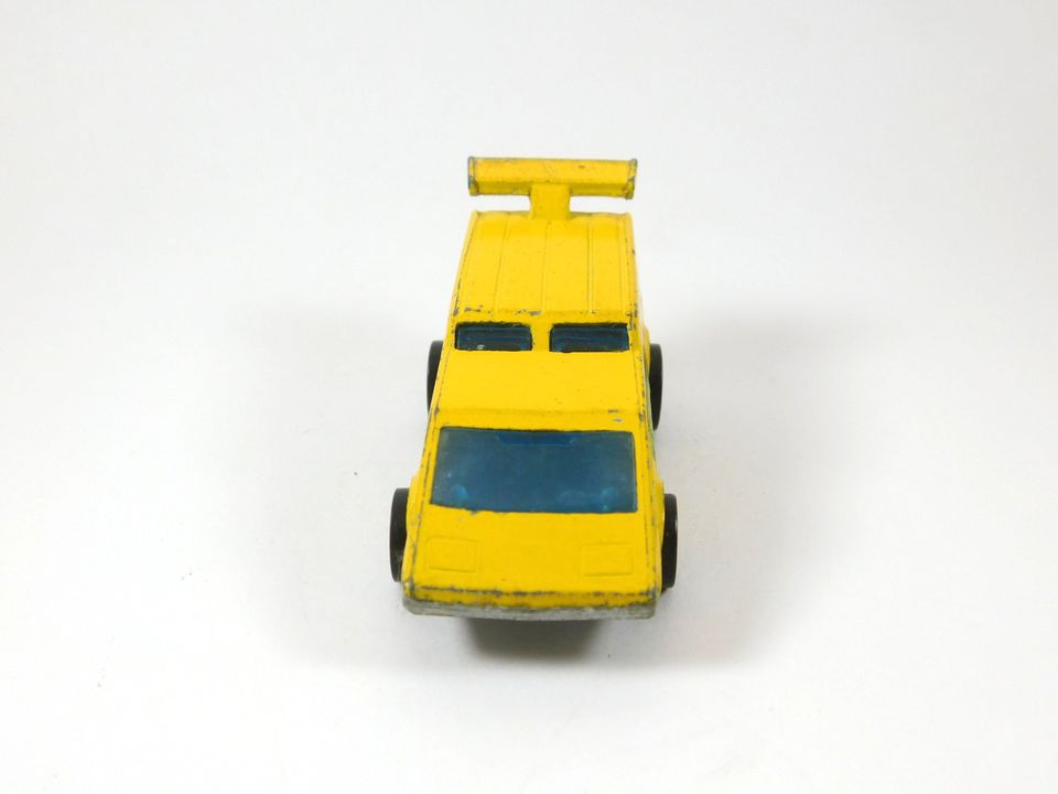 Vintage 1976 Hot Wheels Yellow Spoiler Sport The Incredible Hulk