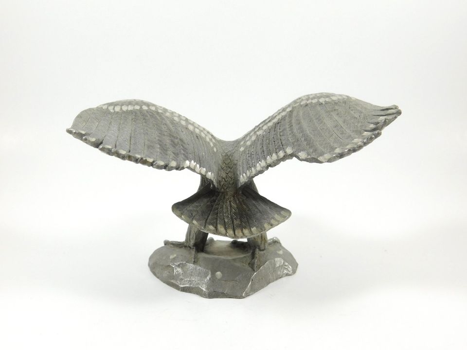 Vintage Metal Lamz 1987 Bald Eagle Figurine