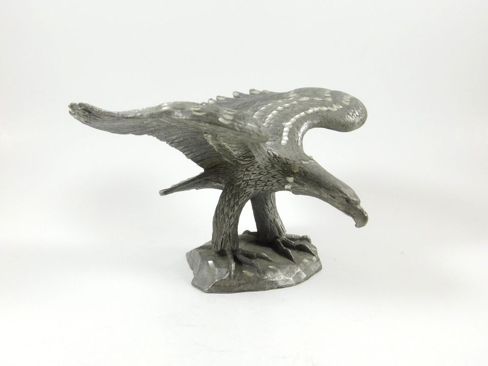 Vintage Metal Lamz 1987 Bald Eagle Figurine