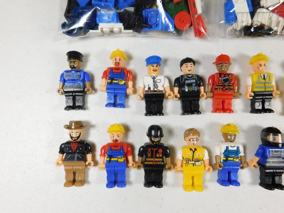 Off Brand Building Blocks and Mini Figs Compatible with Lego