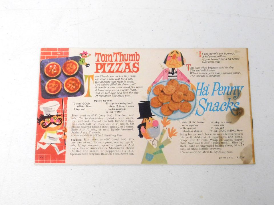 Vintage Betty Crocker's Bake Up a Story Cookbook