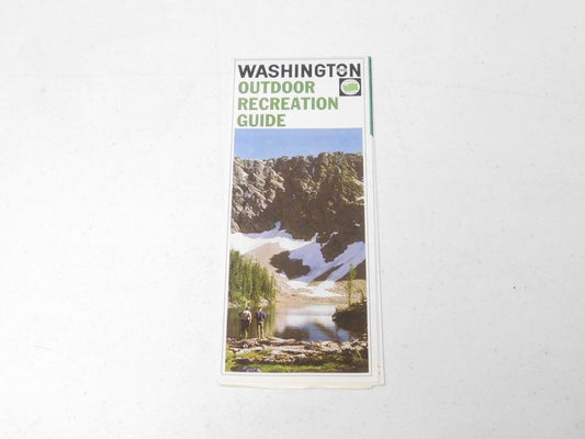 Vintage 1965 Washington State Outdoor Recreation Guide