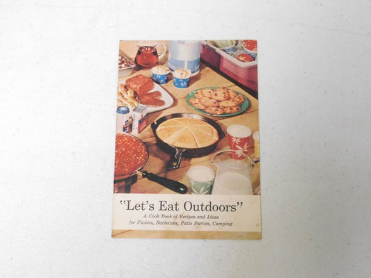 Vintage "Let's Eat Outdoors" Cookbook