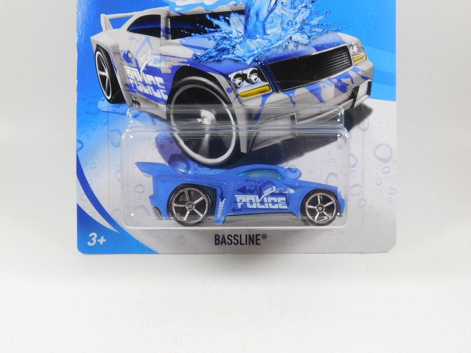 Hot Wheels Color Shifters Bassline Police Car