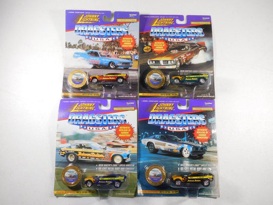 4 Johnny Lightning '71 Motown Shaker Al Bergler Dragsters USA Cars