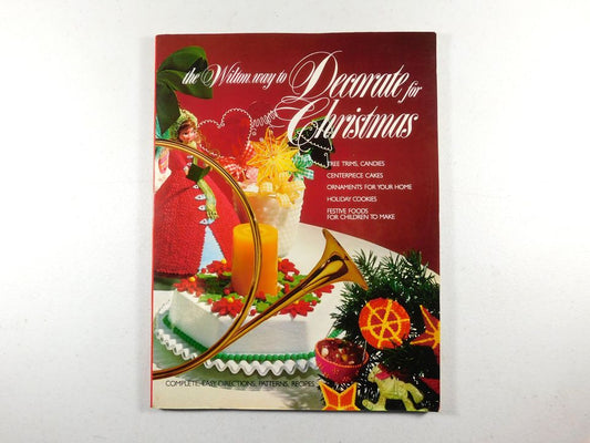 Vintage 1980 The Wilton Way to Decorate for Christmas Book