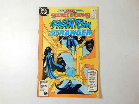 Vintage 1986 DC Secret Origins The Phantom Stranger #10 Jan Comic Book