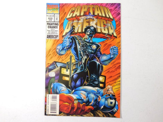 1994 Marvel Captain America #428 Jun Comic Book