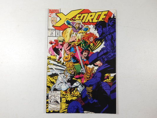 1992 Marvel X-Force #14 Sept Comic Book