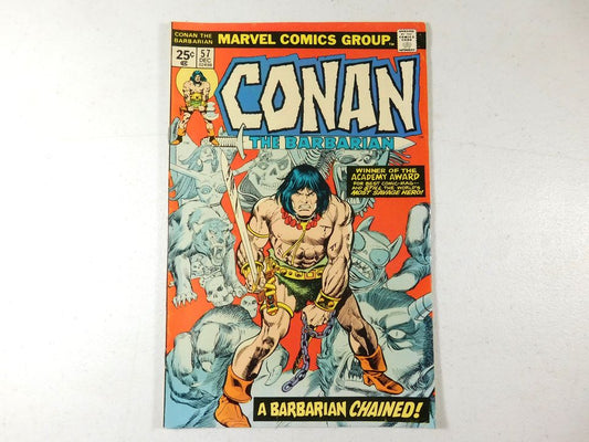 Vintage 1975 Marvel Conan The Barbarian #57 Dec 02498 Comic Book