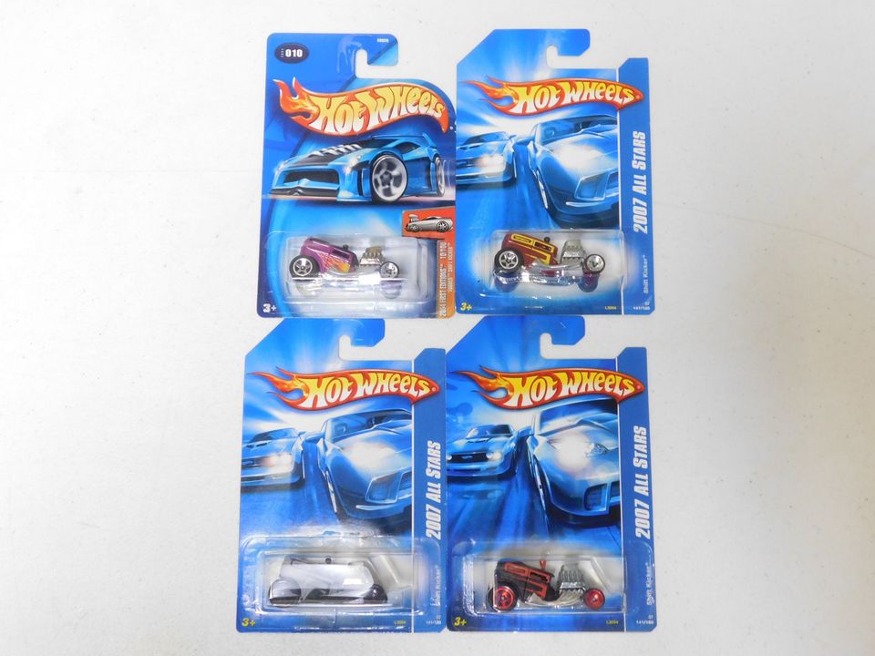 4 Hot Wheels Shift Kicker Cars Color Variants