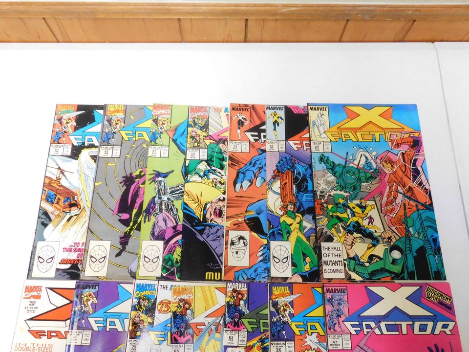 14 X Factor Marvel Comic Books