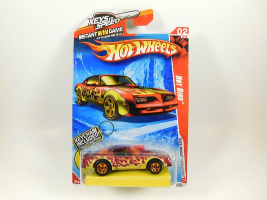 Hot Wheels Hot Bird Race World Volcano '10 Keys to Speed keychain Included