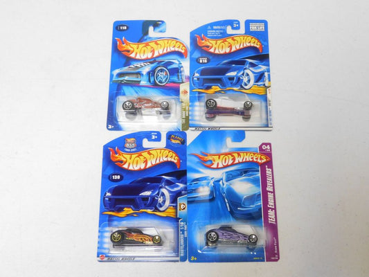 4 Hot Wheels Sooo Fast Color Variants